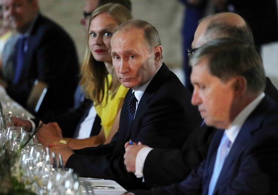 Рабочая поездка президента РФ В. Путина в Финляндию