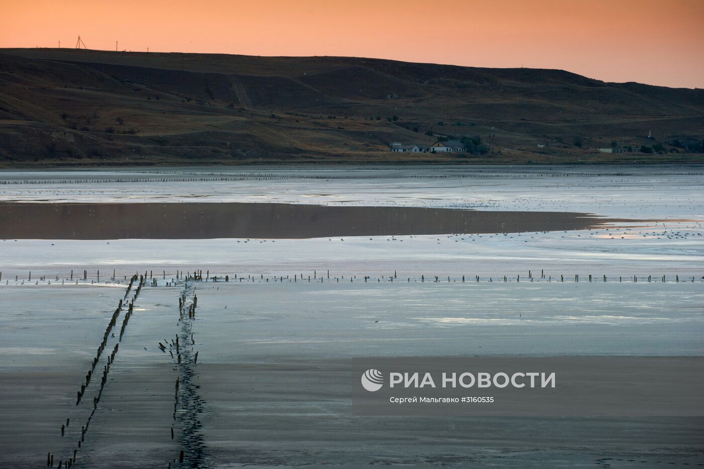 Чокракское озеро в Крыму