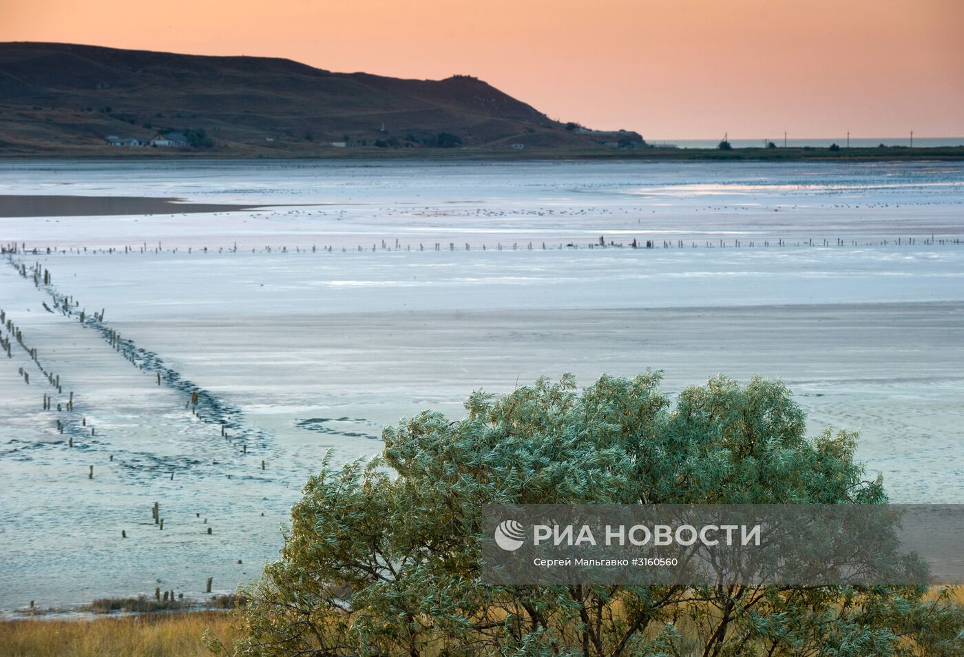 Чокракское озеро в Крыму