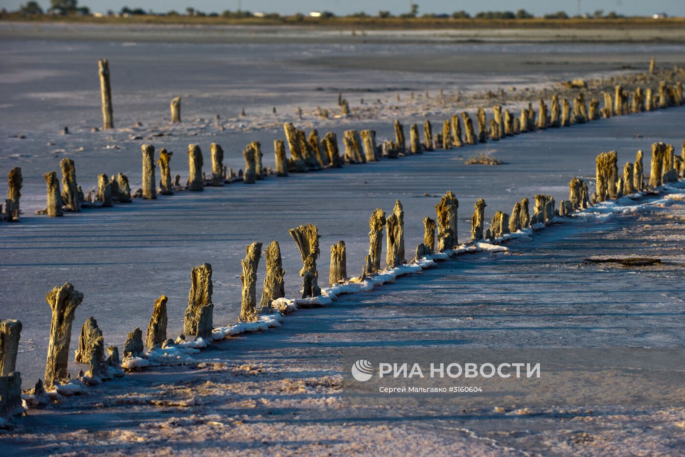 Чокракское озеро в Крыму