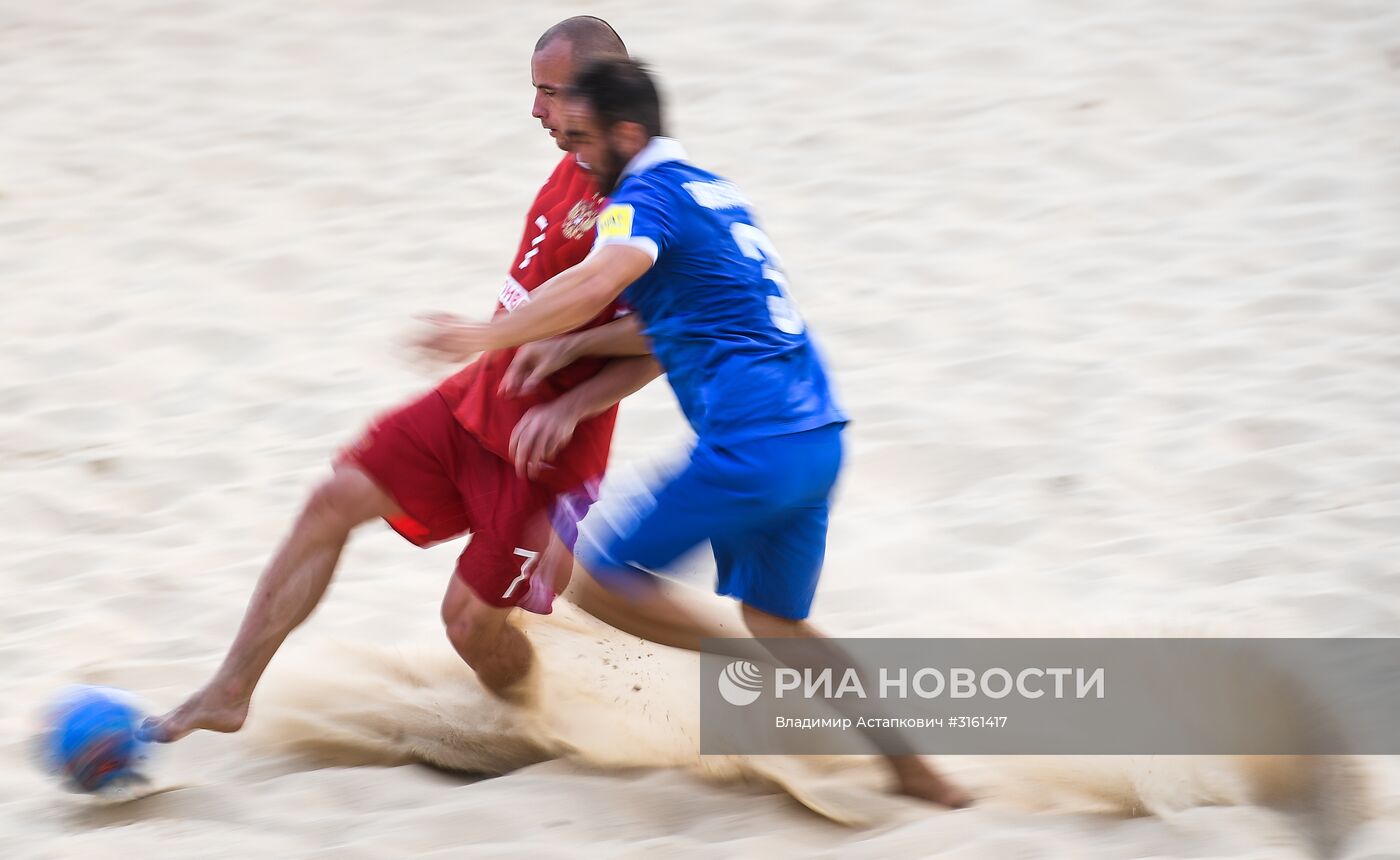 Пляжный футбол. Евролига-2017. Матч Россия - Греция