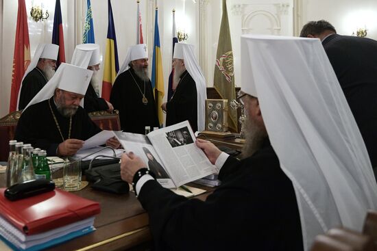 Заседание Священного Синода в Санкт-Петербурге