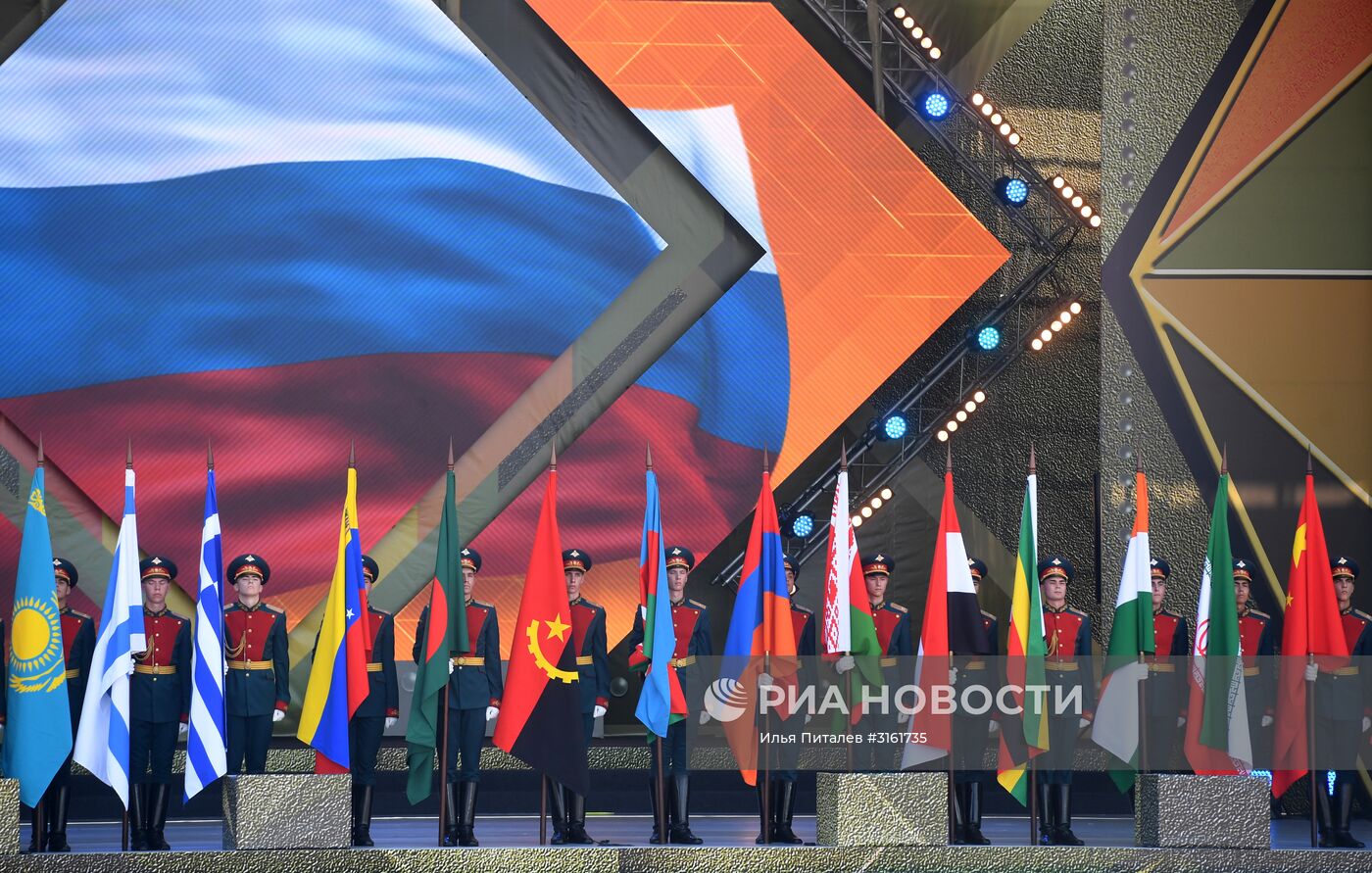 Церемония открытия Армейских международных игр "АрМИ-2017"