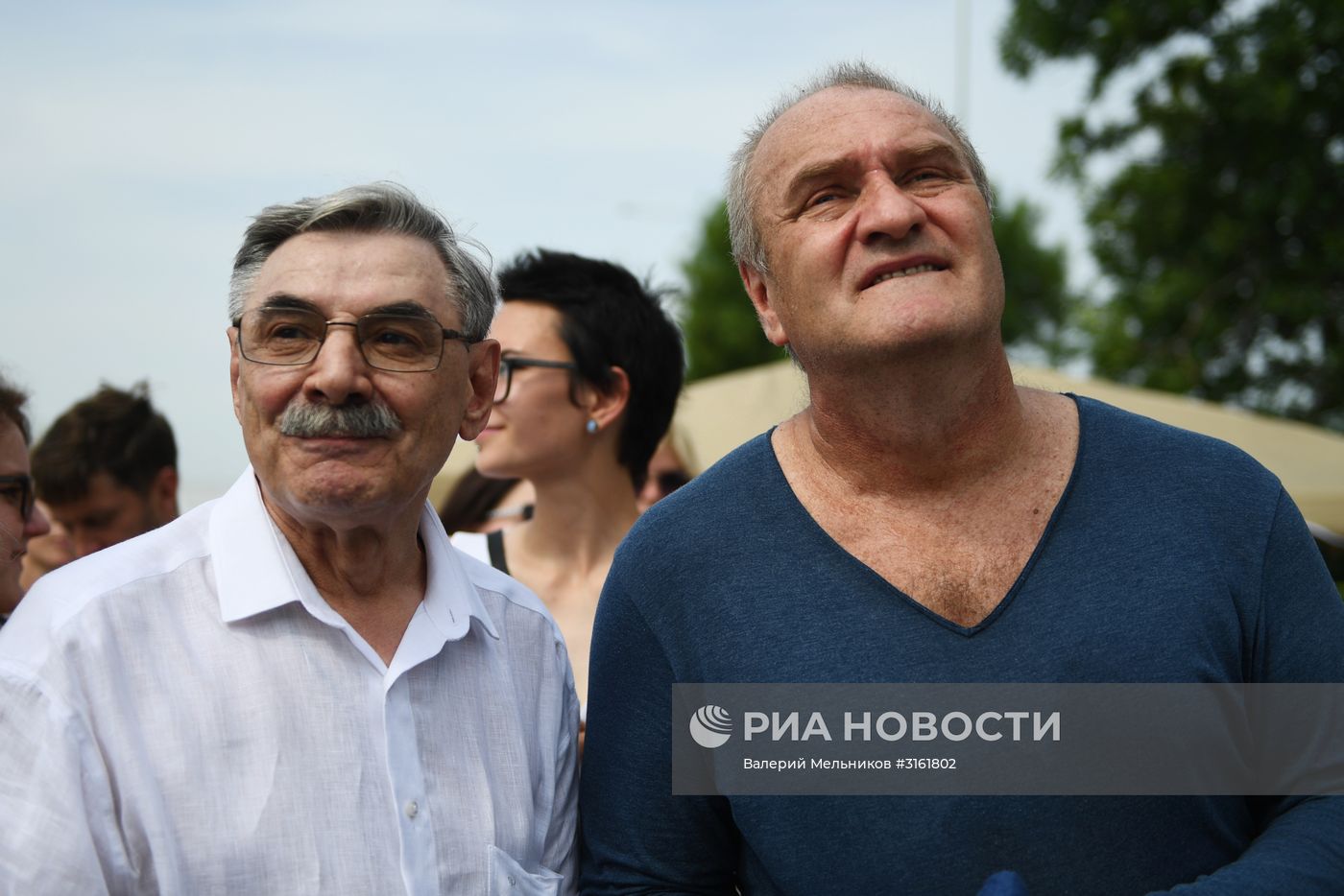 Открытие памятника А. Тарковскому в Суздале
