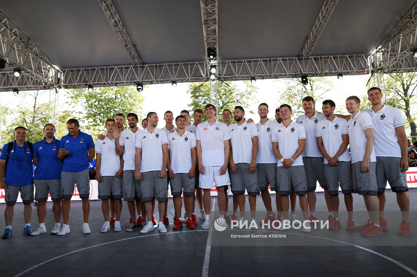 Баскетбол. Презентация мужской сборной России