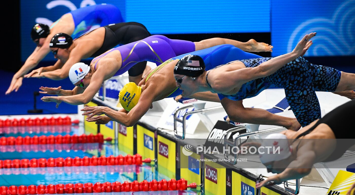 Чемпионат мира FINA 2017. Плавание. Седьмой день