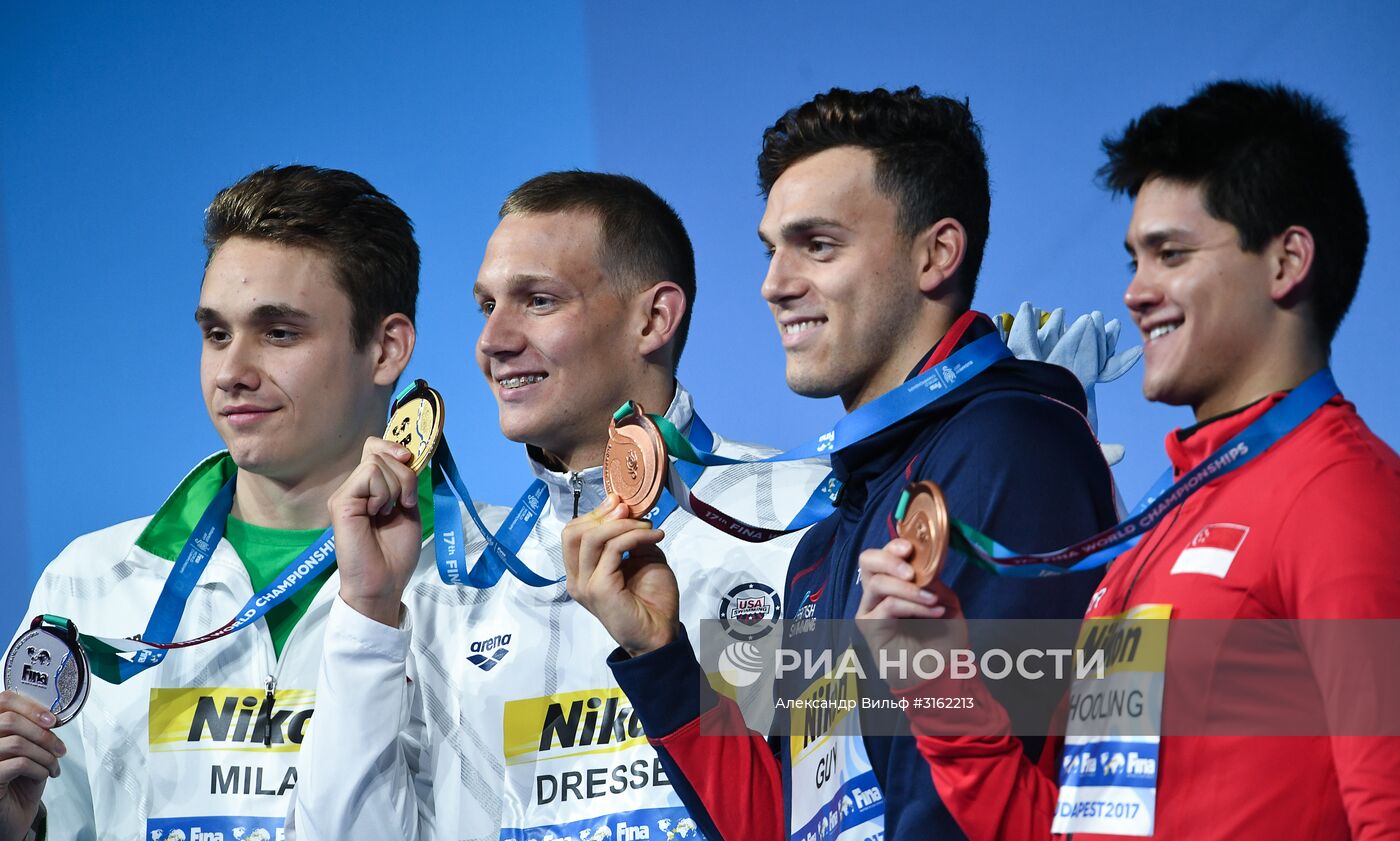 Чемпионат мира FINA 2017. Плавание. Седьмой день