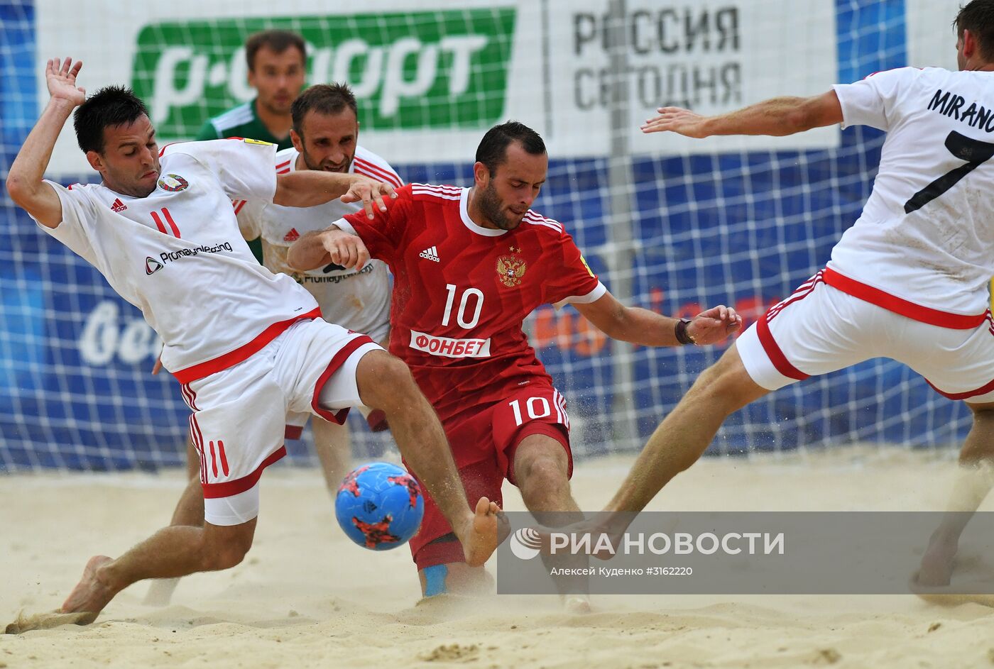 Пляжный футбол. Евролига-2017. Матч Россия - Белоруссия