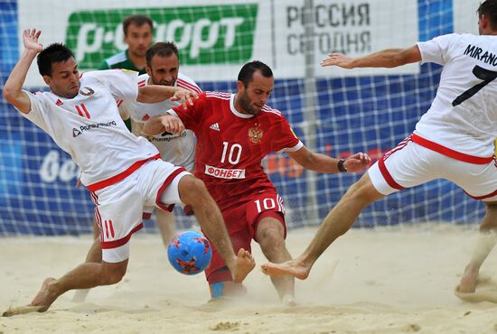 Пляжный футбол. Евролига-2017. Матч Россия - Белоруссия