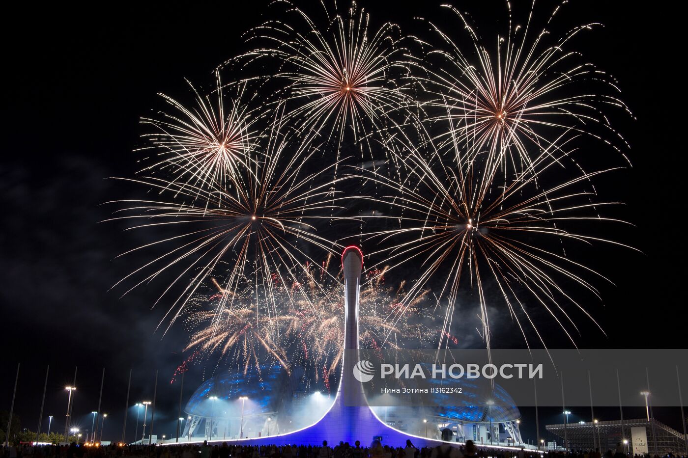 Отборочный этап Мирового чемпионата фейерверков в Сочи