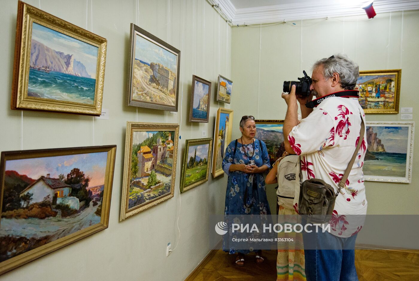 Празднование 200-летия художника Ивана Айвазовского в Крыму