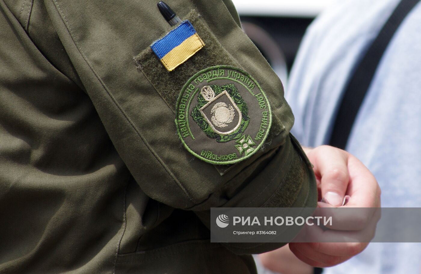 Шеврон сотрудника Национальной гвардии Украины