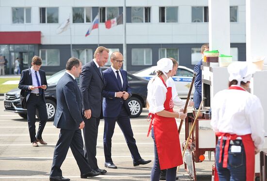Рабочий визит первого вице-премьера РФ И. Шувалова в Республику Удмуртия