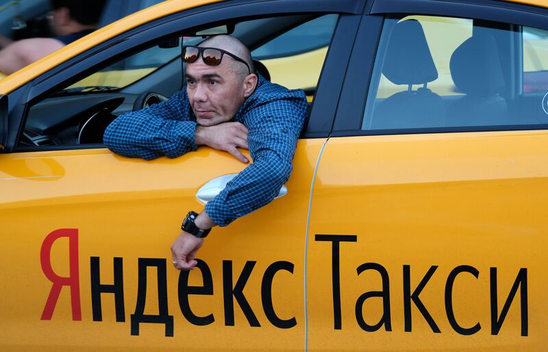 Работа такси в Москве