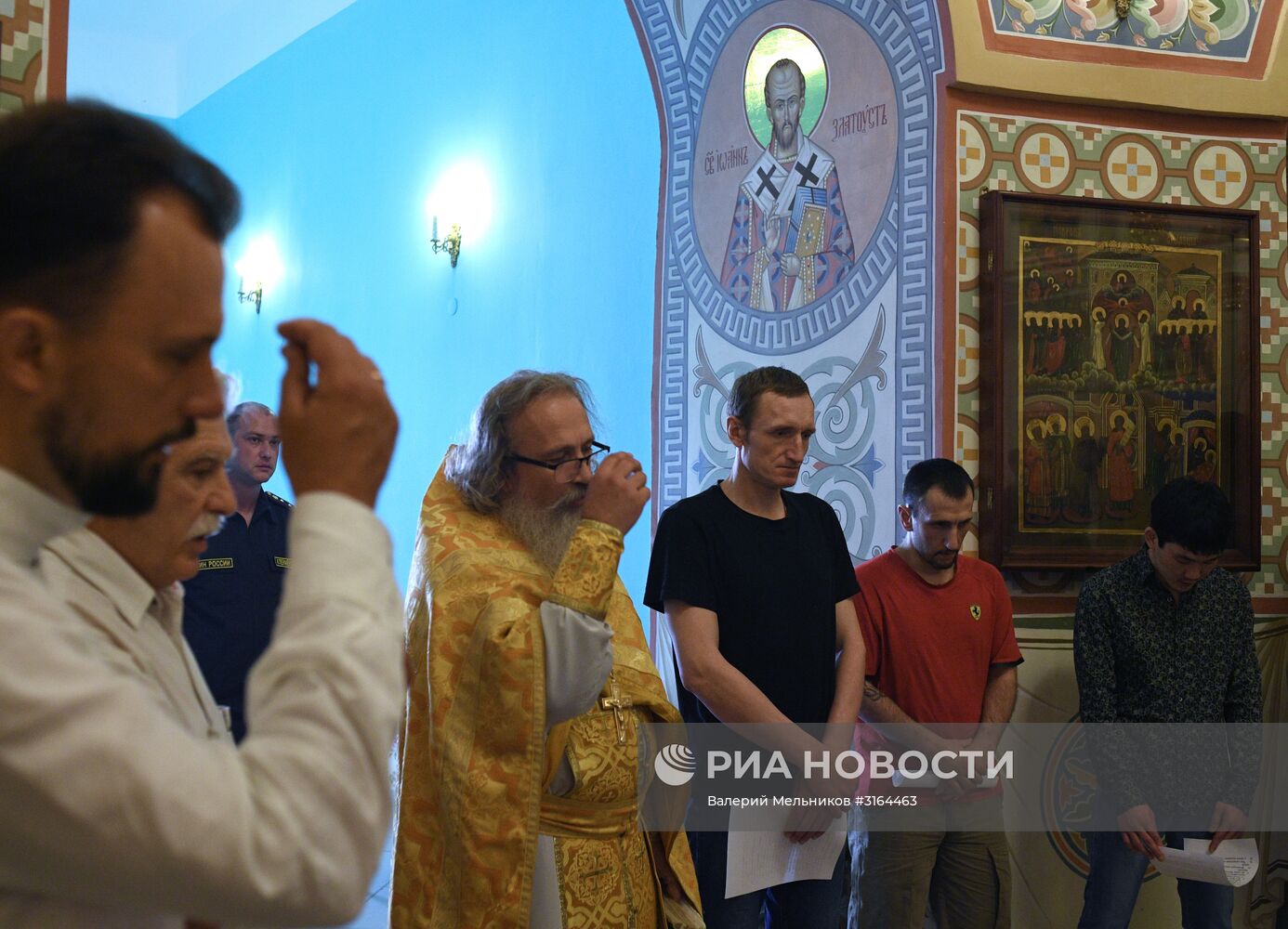 Молебен о совершении правосудия в Бутырской тюрьме