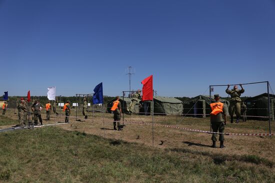 Конкурс среди подразделений спецназа "Зелёная тропа" в Краснодарском крае