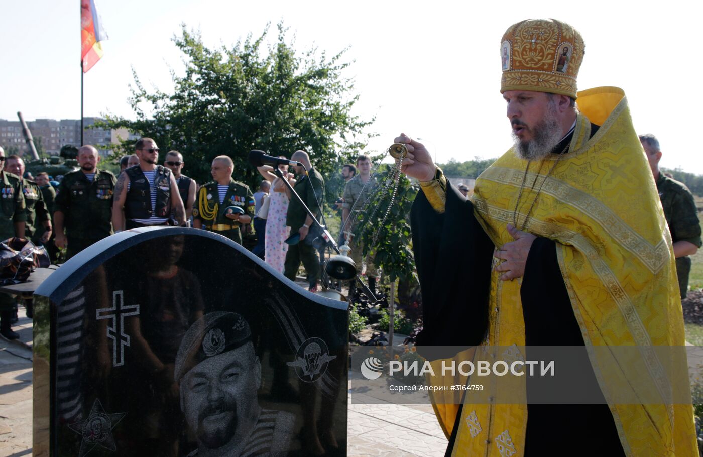 Празднование Дня ВДВ в Луганске