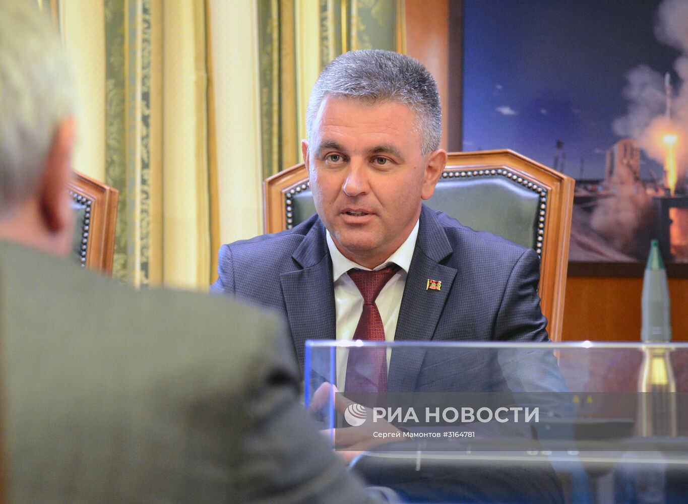 Встреча вице-премьера РФ Д. Рогозина и президента Приднестровья В. Красносельского