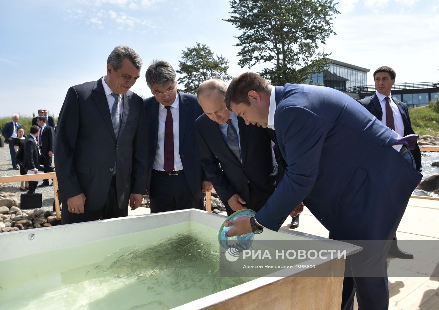 Рабочая поездка президента РФ В. Путина в Бурятию