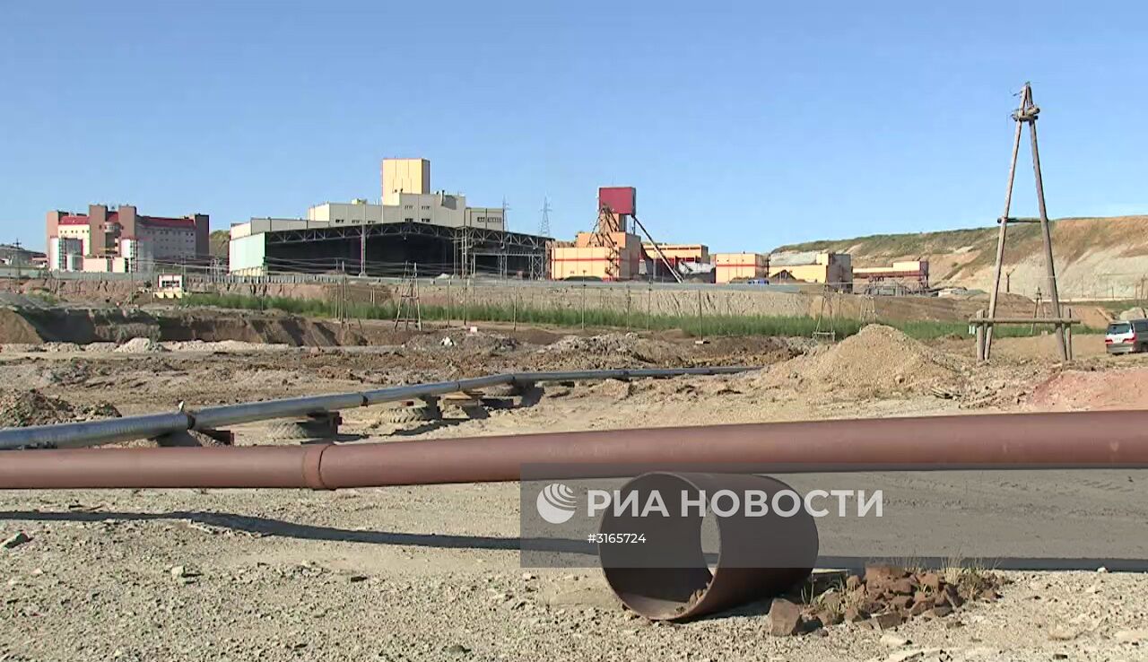 Авария на руднике "Мир" в Якутии