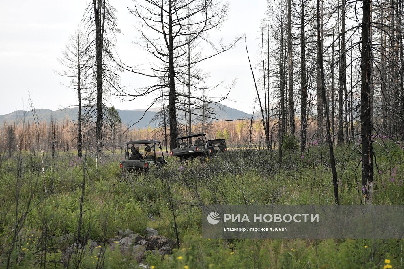 Президент РФ В. Путин провел отпуск в Республике Тыва