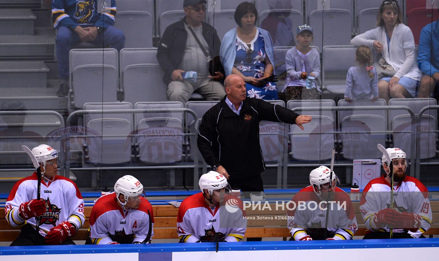 Хоккей. Sochi Hockey Open. Матч СКА - "Куньлунь"