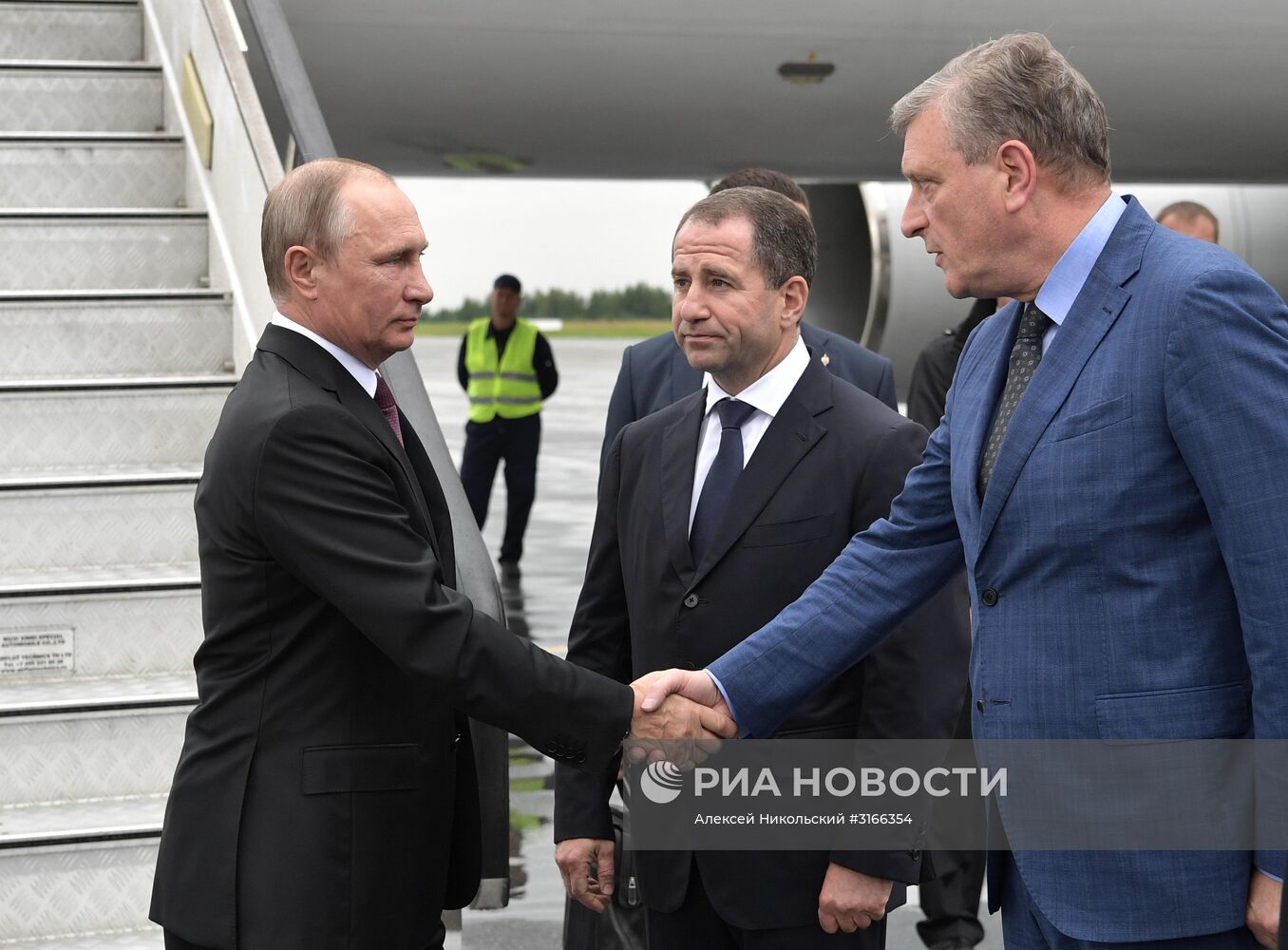 Рабочая поездка президента РФ В. Путина в Кировскую область