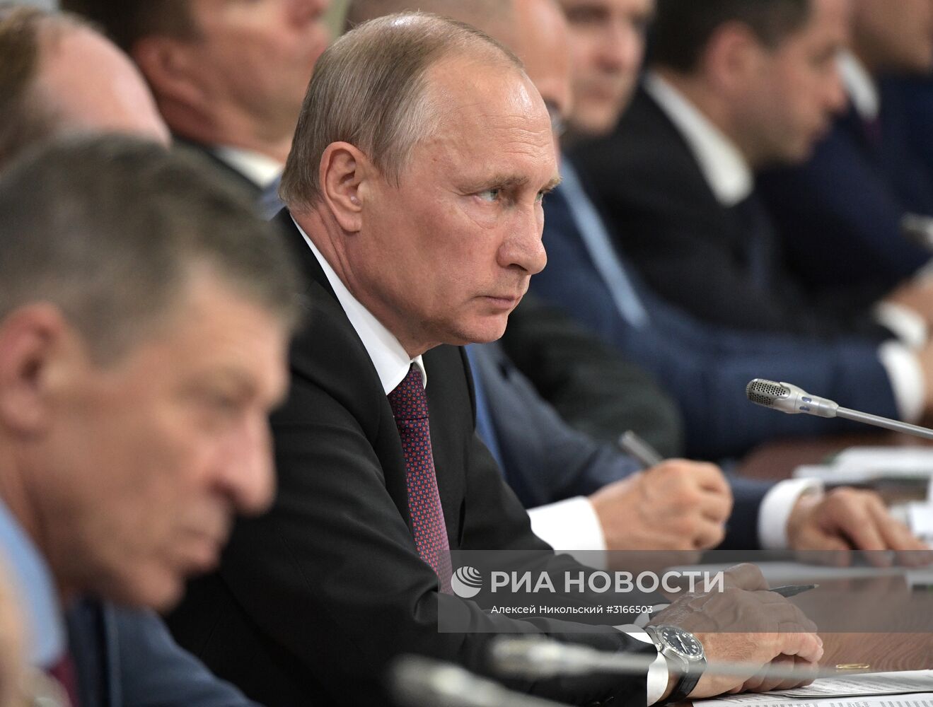 Рабочая поездка президента РФ В. Путина в Кировскую область