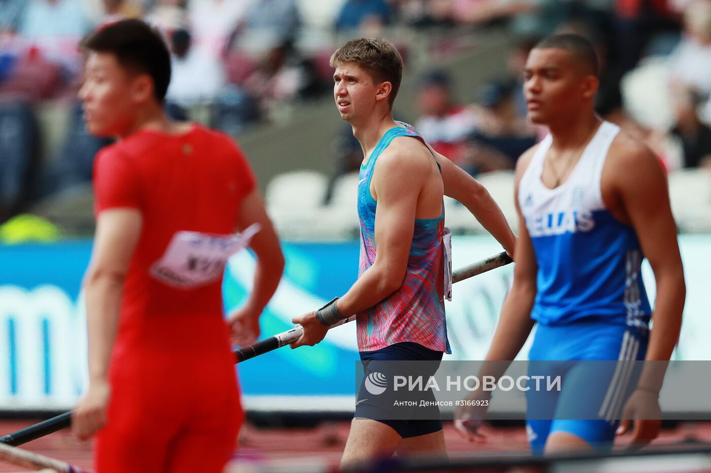 Легкая атлетика. Чемпионат мира. Третий день