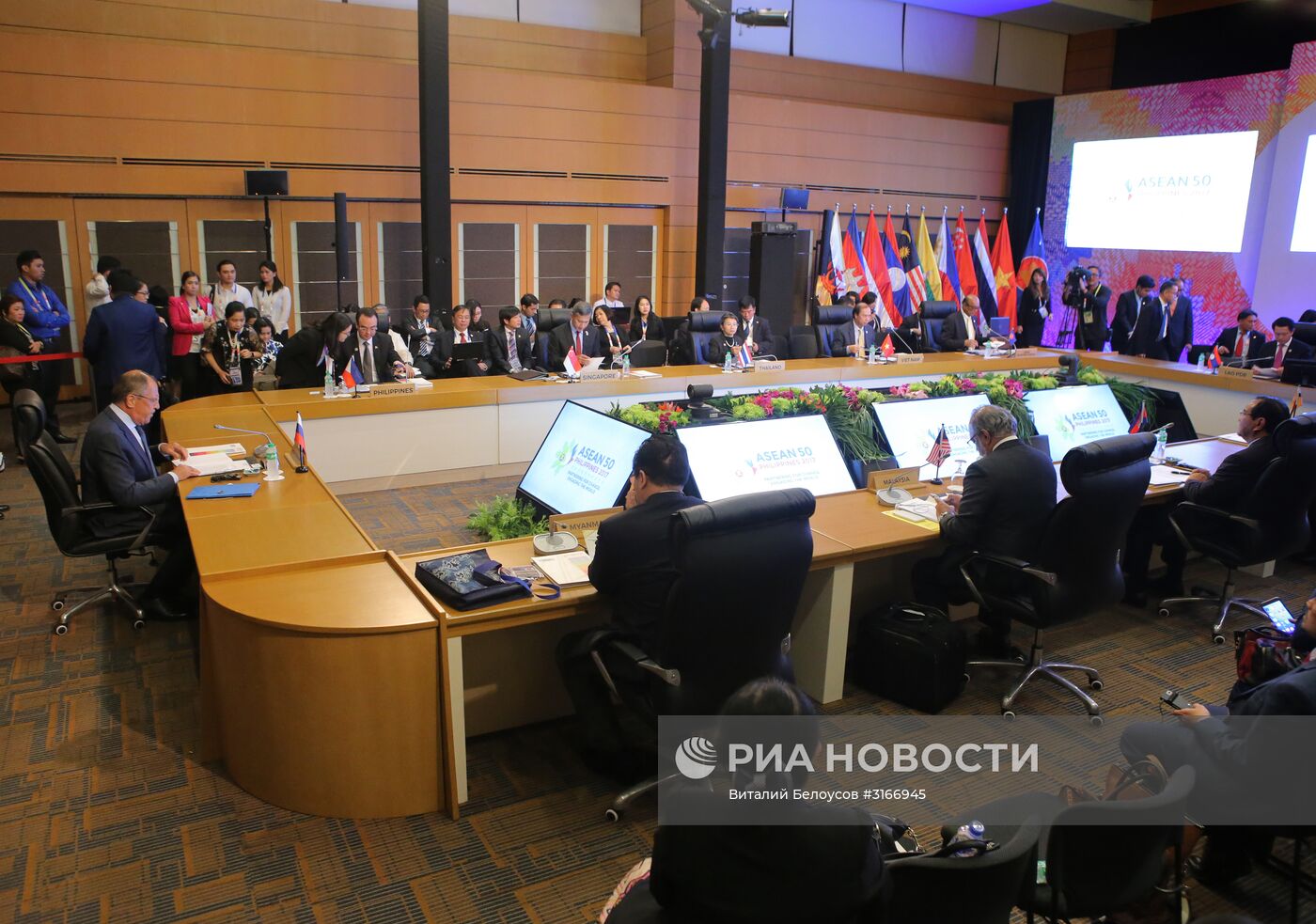 Визит главы МИД РФ С. Лаврова на Филиппины