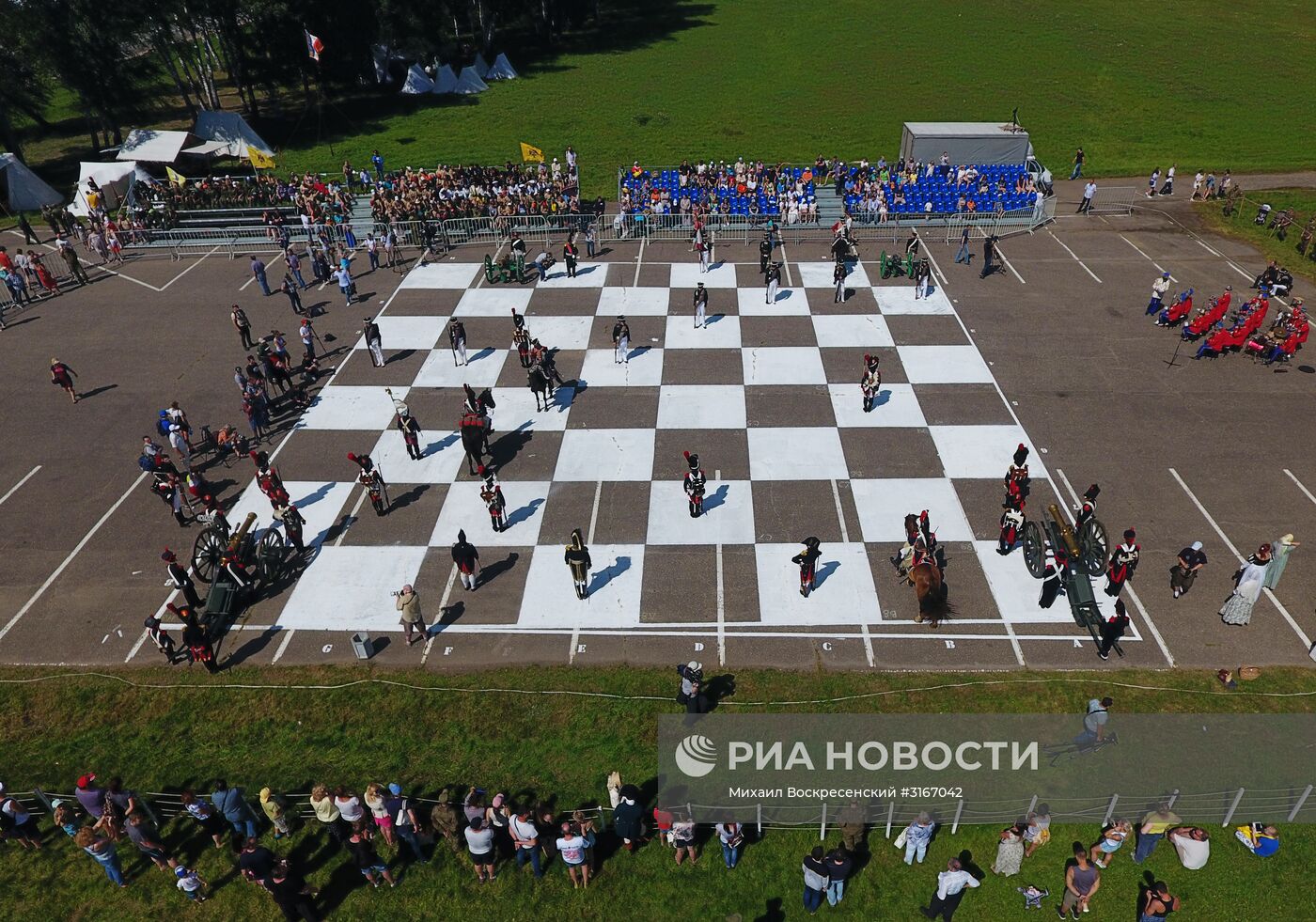 Российско-французский турнир "Живые шахматы"
