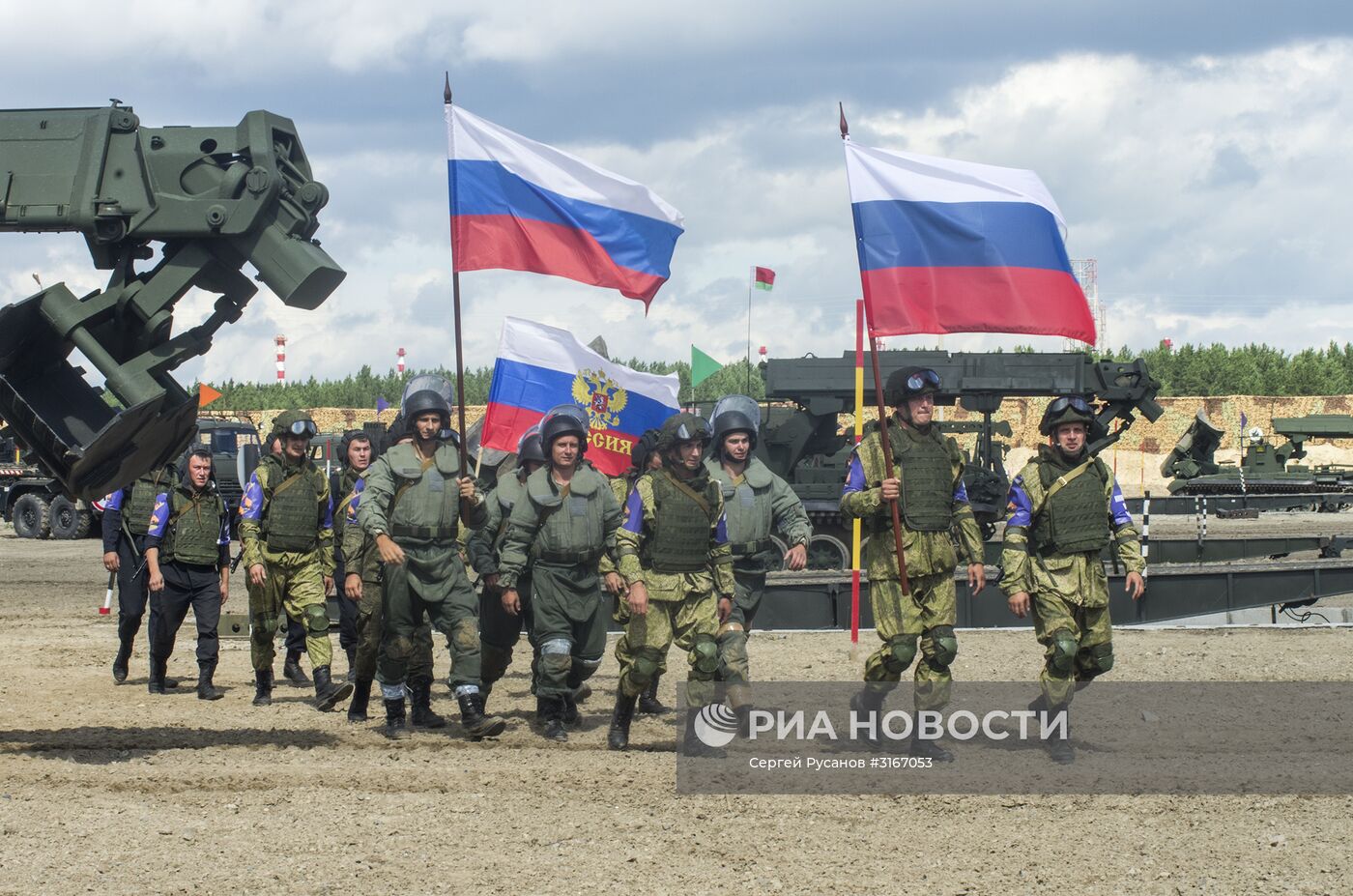 Международные армейские игры в Тюменской области