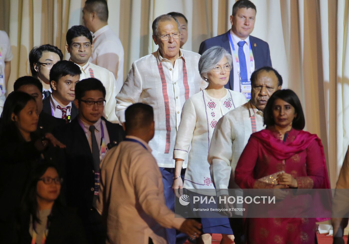 Визит главы МИД РФ С. Лаврова на Филиппины