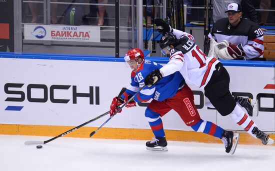 Хоккей. Sochi Hockey Open. Матч Олимпийская сборная России - сборная Канады