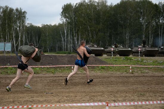 Международный конкурс "Отличники войсковой разведки" в Новосибирской области