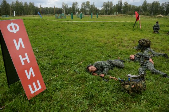 Международный конкурс "Отличники войсковой разведки" в Новосибирской области