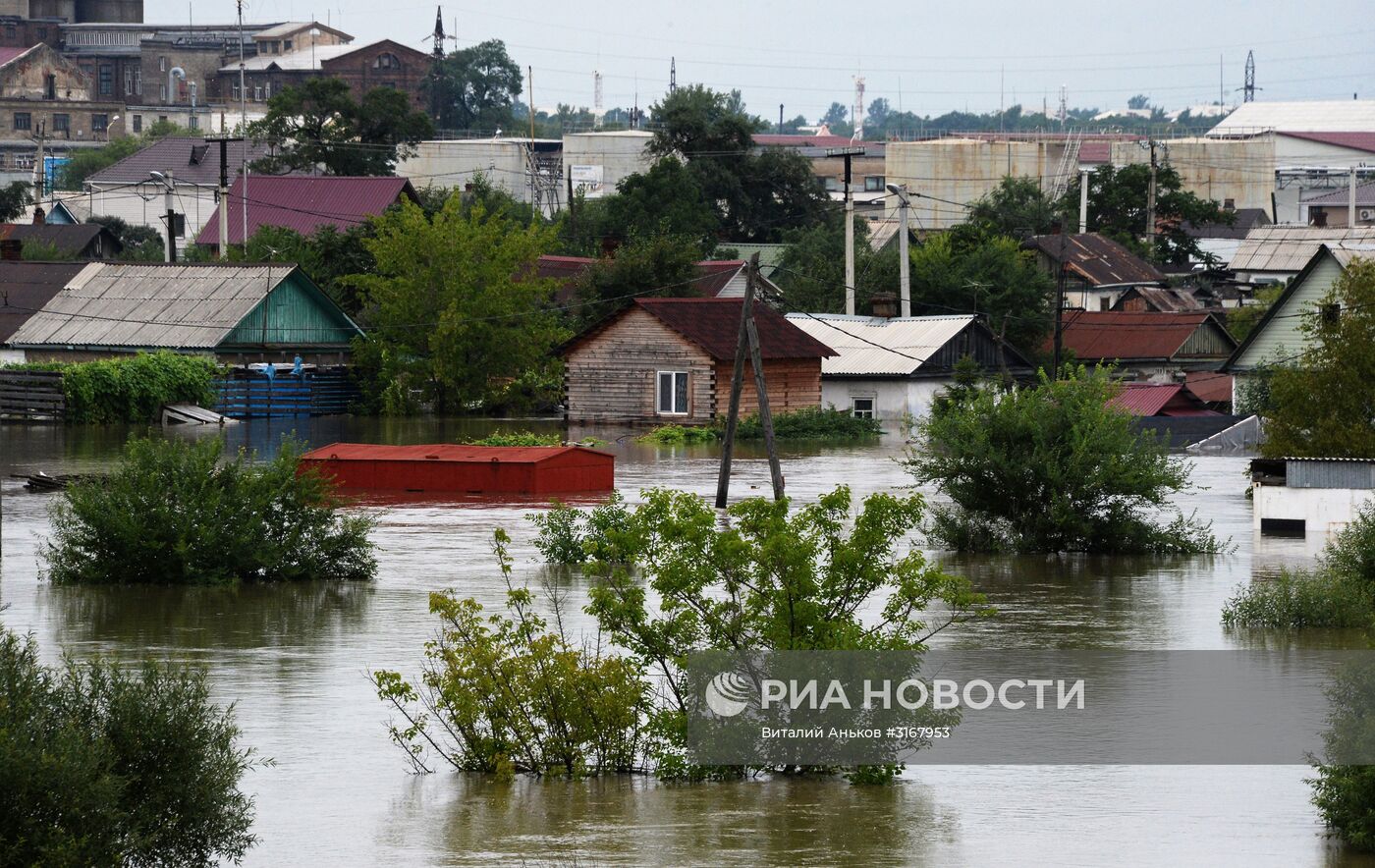 Паводок в Приморском крае