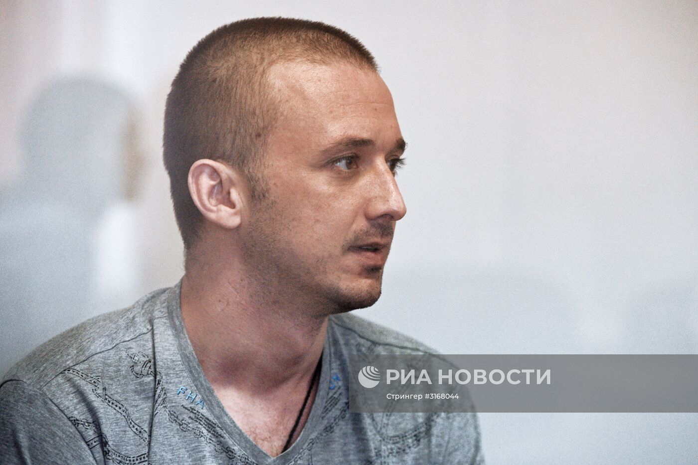 Заседание по делу похищенного СБУ российского военнослужащего М. Одинцова в Киеве
