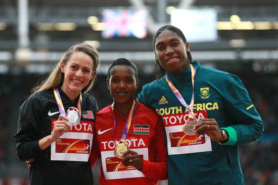 Легкая атлетика. Чемпионат мира. Пятый день