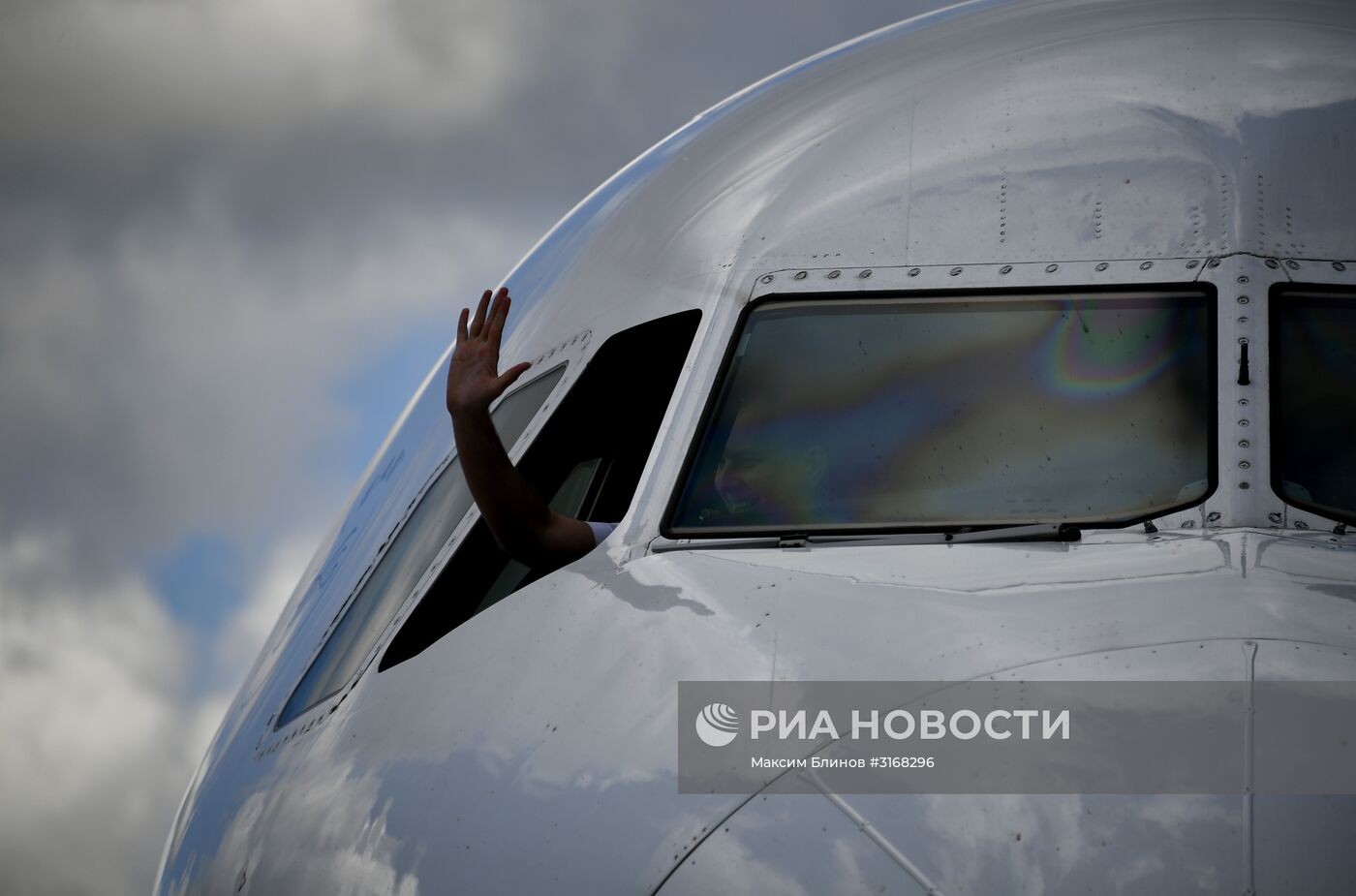 Самолеты в аэропорту "Шереметьево"