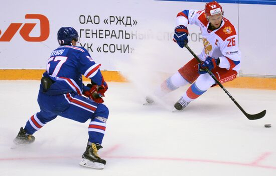 Хоккей. Sochi Hockey Open. Финал