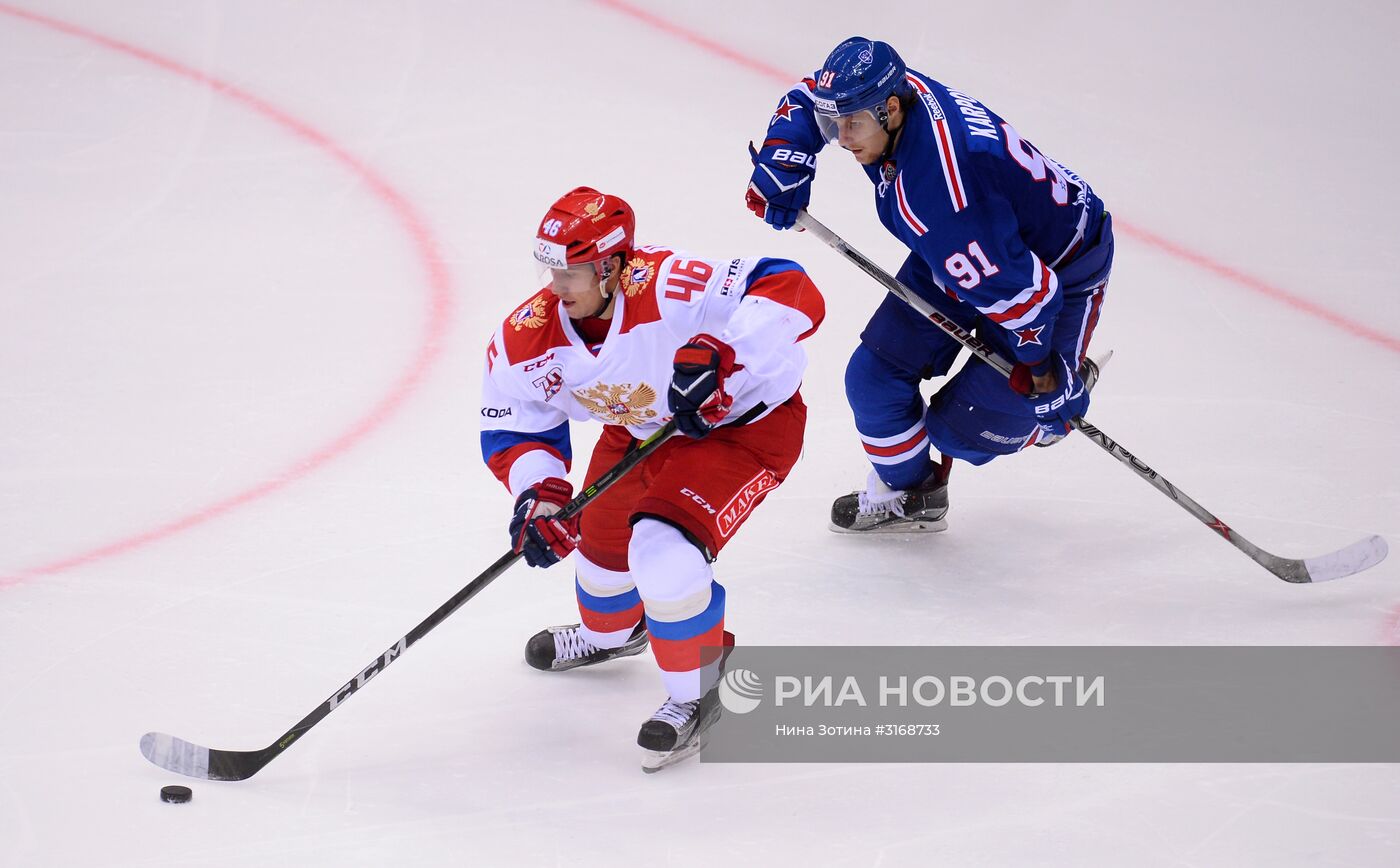 Хоккей. Sochi Hockey Open. Финал