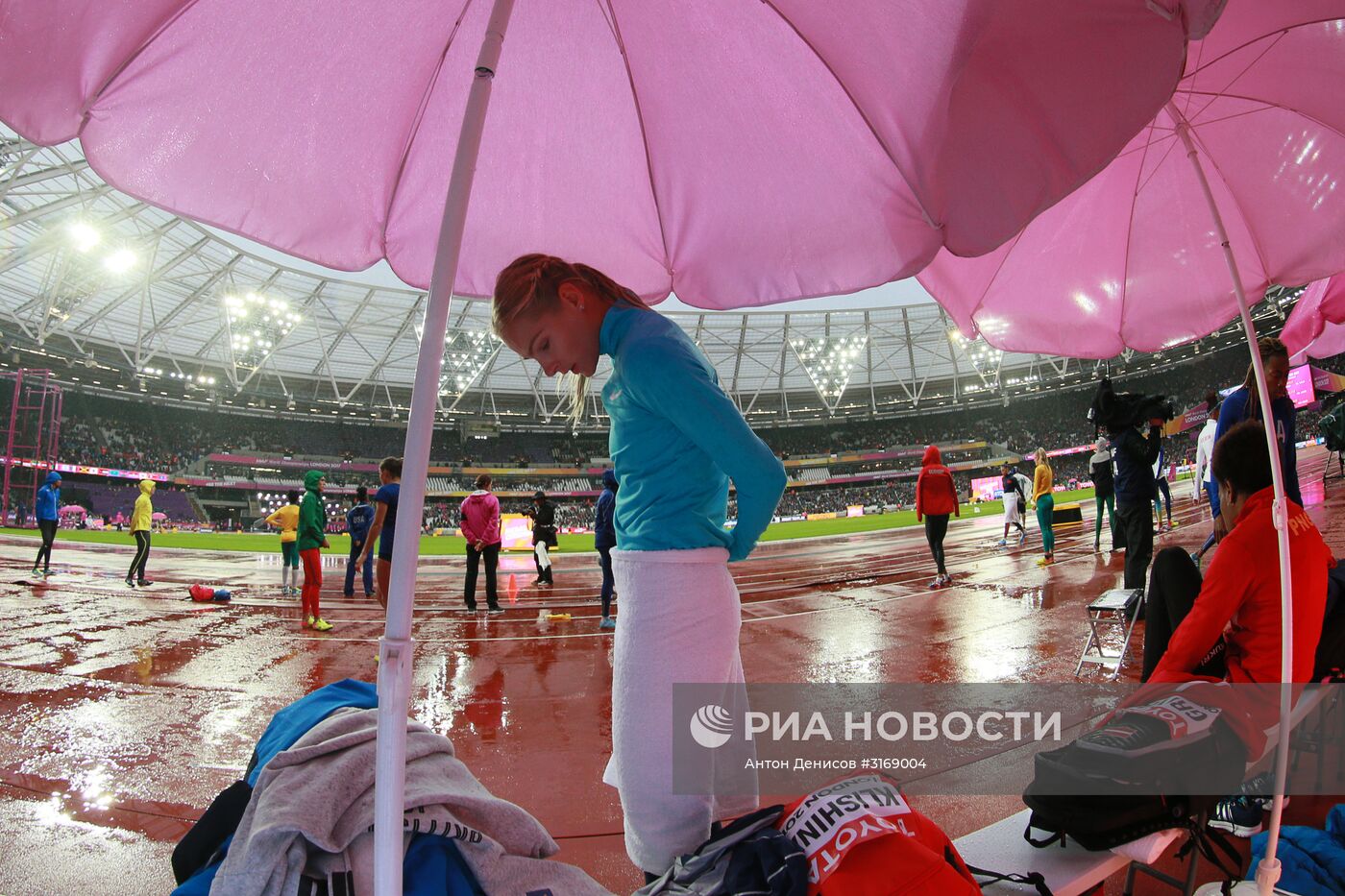 Легкая атлетика. Чемпионат мира. Шестой день