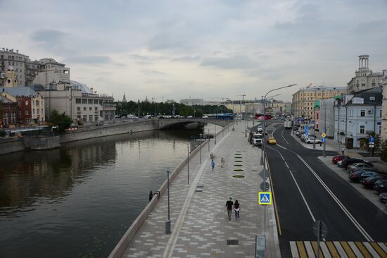 Благоустройство улиц в Москве