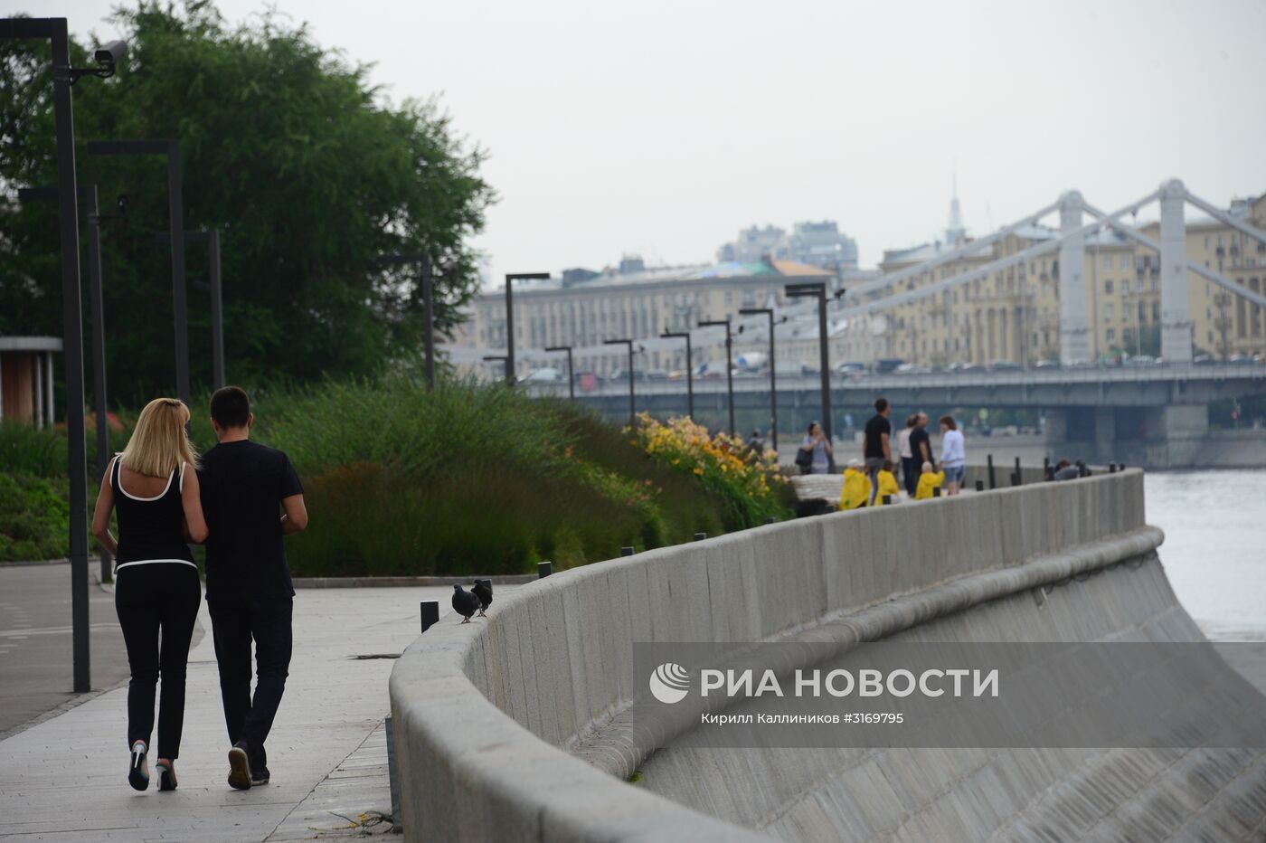 Благоустройство улиц в Москве