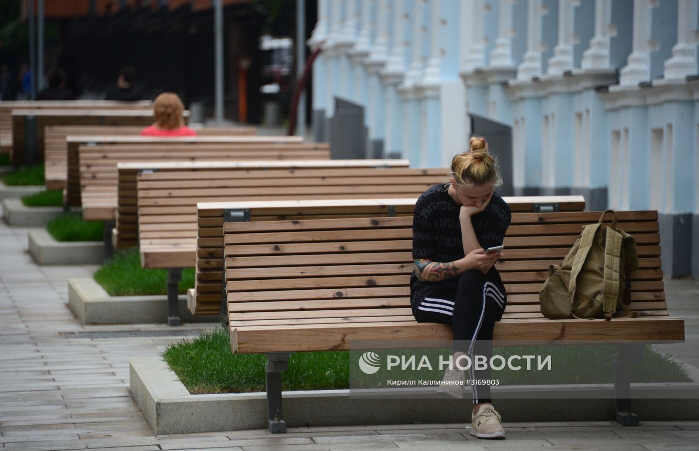 Благоустройство улиц в Москве