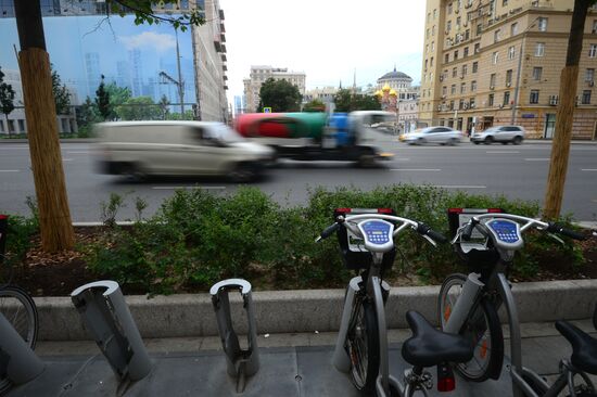 Благоустройство улиц в Москве