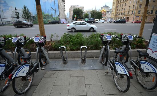 Благоустройство улиц в Москве