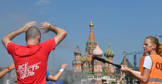 Полумарафон "Лужники" в Москве