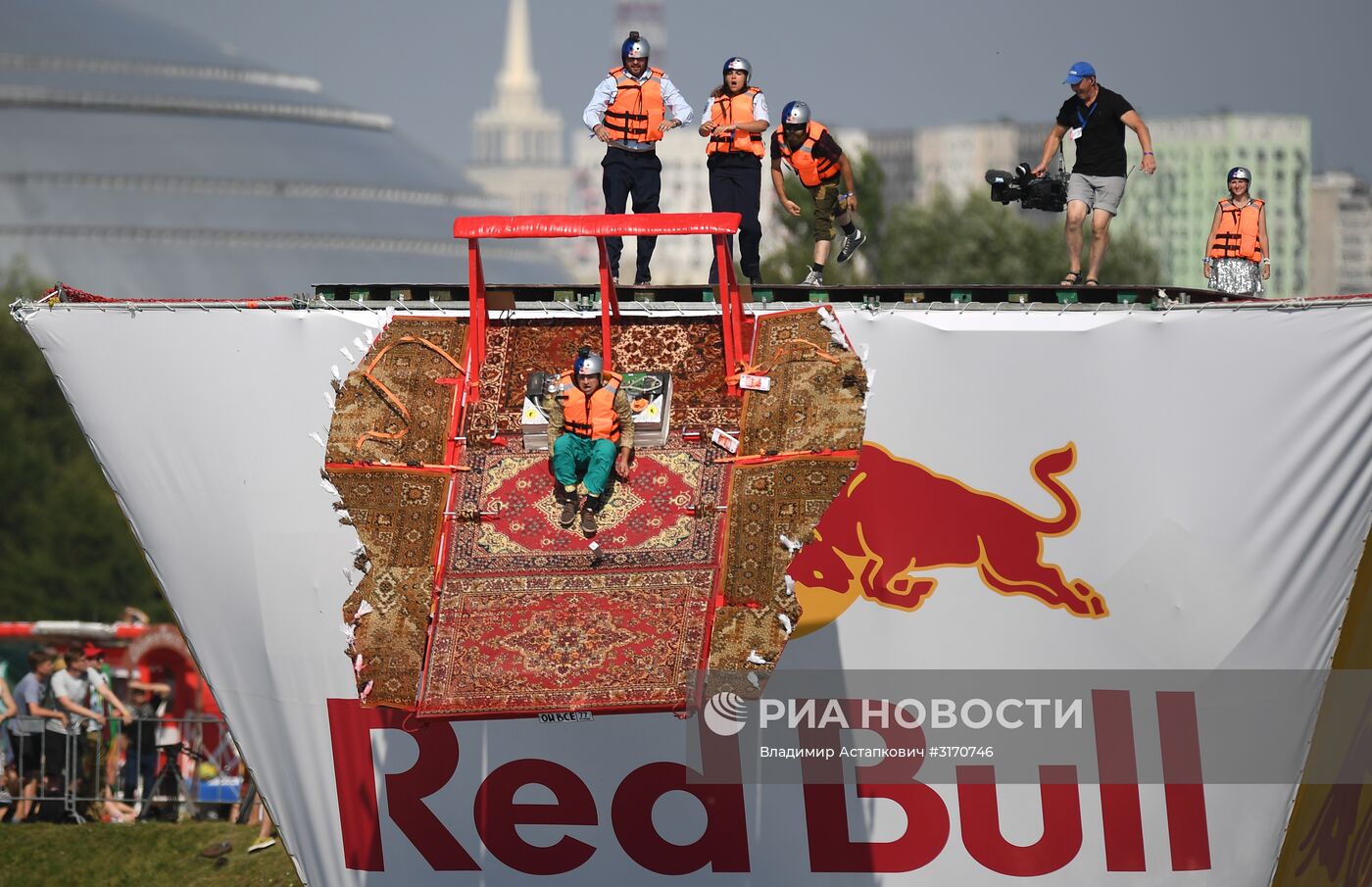 Фестиваль Red Bull Flugtag 2017 в Москве